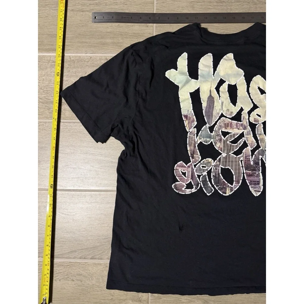True Religion Print Black T-Shirt Short Sleeve Size‎ Large